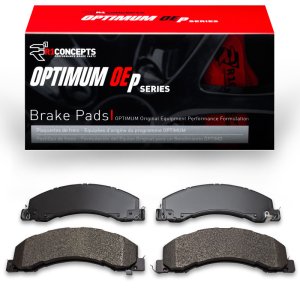 Dodge Ram 4500 Brake Pads - Front + Rear - R1 Concepts - Optimum OE - `08-`25